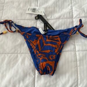 NWT Vix Bikini Bottom Antigua Long tie Brazilian small